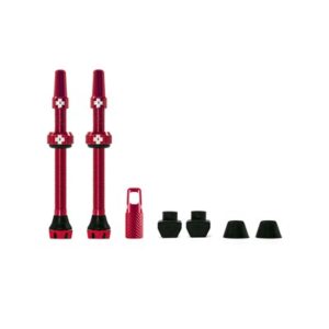 Juego valvulas Muc-off V2 tubeless 60 mm rojo