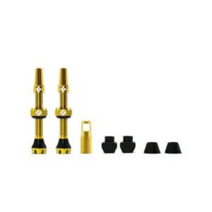 Juego valvulas Muc-off V2 tubeless 44 mm oro
