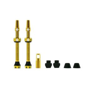 Juego valvulas Muc-off V2 tubeless 60 mm oro
