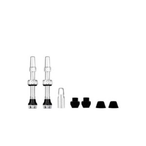 Juego valvulas Muc-off V2 tubeless 44 mm plata