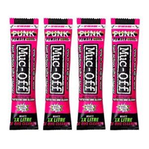 Set limpiador bici Muc-off punk Powder (4 unidades)