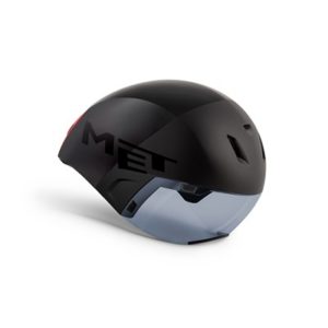 Casco MET Codatronca negro/rojo mate