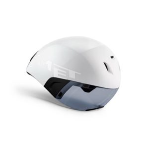 Casco MET Codatronca blanco/negro mate