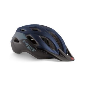 Casco MET Crossover azul/negro mate