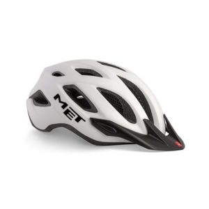 Casco MET Crossover blanco mate