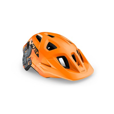 Casco Junior MET Eldar naranja pulpo mate talla unica (52-57 cm)