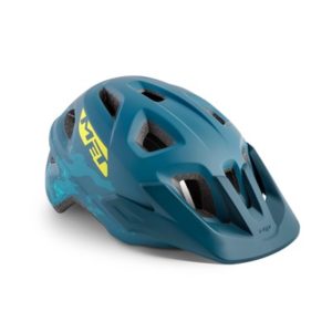 Casco Junior MET Eldar azul mate talla unica (52-57 cm)