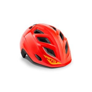 Casco niño MET Elfo rojo brillo talla unica (46-53 cm)