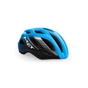 Casco MET Idolo negro/azul brillo