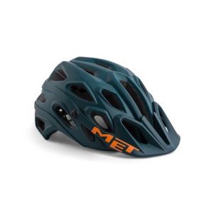 Casco MET Lupo avio/naranja mate