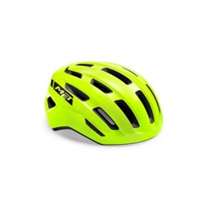 Casco MET Miles amarillo fluo brillo