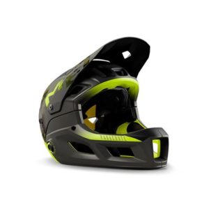 Casco MET Parachute MCR MIPS verde lima mate brillo