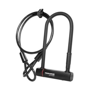 Candado U Trelock U4 Flex con soporte ZB 401 230 - 102 mm ø 14 mm negro