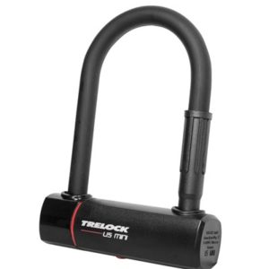 Candado U Trelock U5 mini con soporte ZB 401 148 - 83 mm ø 15 mm negro