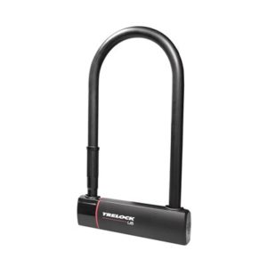 Candado U Trelock U6 con soporte ZB 401 230 - 108 mm ø 16 mm negro