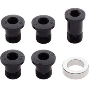 Kit 5 tornillos plato Campagnolo Solo macho Super Record-Record-Chorus