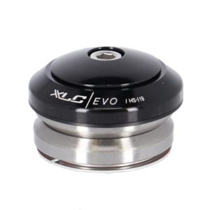 XLC HS-I119 juego de direccion A-Head integrada 1-1/8" 28.6/30/41 mm aluminio negro
