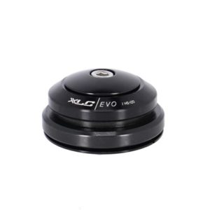 XLC HS-I20 juego de direccion A-Head integrada Tapered 1-1/8-1.5" 28.6/40/42-52 mm acero negro