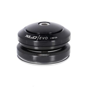 XLC HS-I24 juego de direccion A-Head integrada Tapered 1-1/8-1-1/4" 28.6/33/42-47 mm aluminio negro