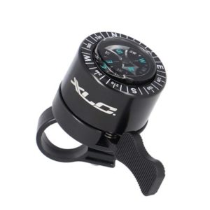 XLC DD-M36 minitimbre con brujula 22.2-25.4 mm aluminio negro