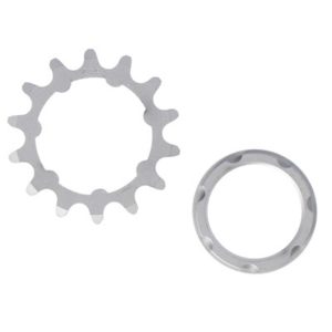 XLC corona 1 1/8" 14 dientes cromo mate