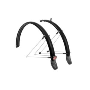 XLC MG-F03 juego de guardabarros 26" 58 mm negro con reflectante
