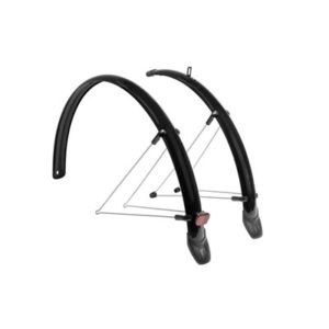 XLC MG-F03 juego de guardabarros 28" 46 mm negro con reflectante