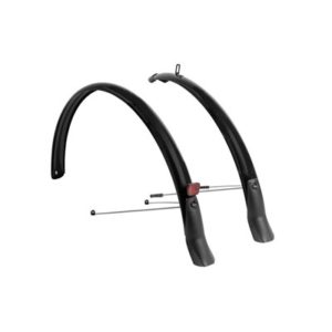 XLC MG-F05 juego de guardabarros 28" 51 mm negro con reflectante