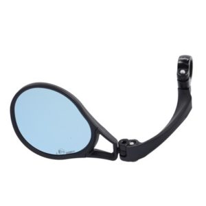 XLC MR-K28 retrovisor izquierdo manillar 21-26 mm angulo ajustable negro cristal azul