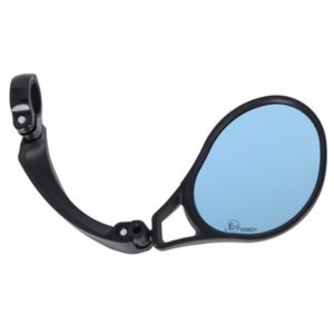 XLC MR-K28 retrovisor derecho manillar 21-26 mm angulo ajustable negro cristal azul