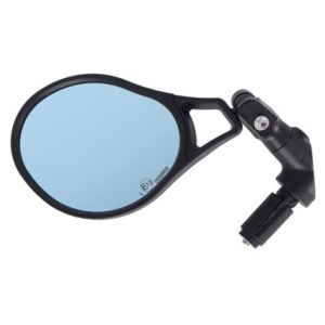 XLC MR-K29 retrovisor izquierdo manillar 21-26 mm angulo ajustable negro cristal azul
