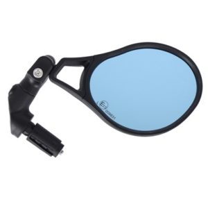 XLC MR-K29 retrovisor derecho manillar 21-26 mm angulo ajustable negro cristal azul