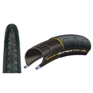 Cubierta Continental Supersport Plus 700x25C negro (25-622)