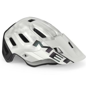 Casco MET Roam MIPS blanco iridiscente mate