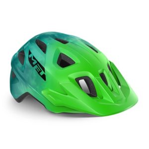 Casco Junior MET Eldar verde Tie-Dye mate talla unica (52-57 cm)