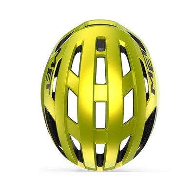 Casco MET Vinci MIPS amarillo metalico brillo