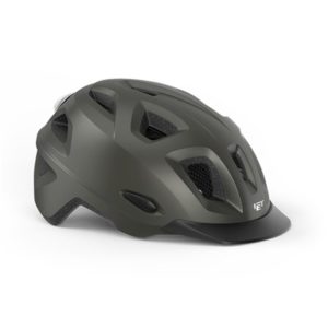 Casco MET Mobilite titanio metalico mate
