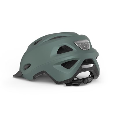 Casco MET Mobilite verde salvia mate