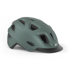 Casco MET Mobilite verde salvia mate
