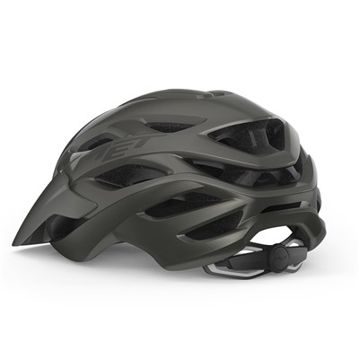 Casco MET Veleno titanio metalico mate