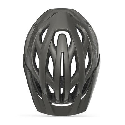 Casco MET Veleno titanio metalico mate