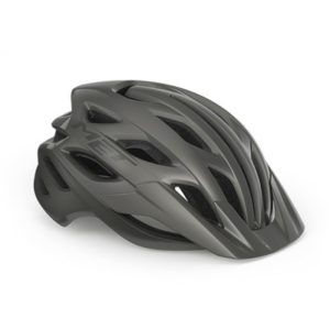 Casco MET Veleno titanio metalico mate