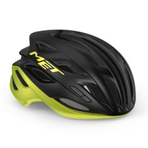 Casco MET Estro MIPS negro/amarillo metalico brillo