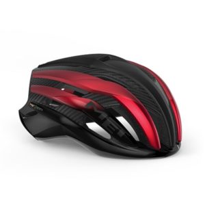 Casco MET Trenta 3K Carbon MIPS negro/rojo metalico mate