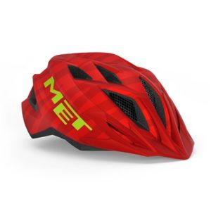 Casco Junios MET Crackerjack rojo mate talla unica (52-57 cm)