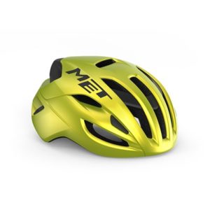 Casco MET Rivale MIPS amarillo metalico brillo