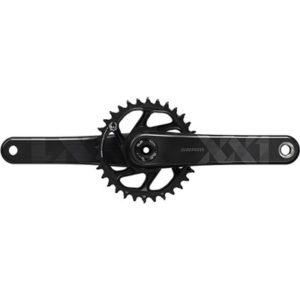 Juego bielas/plato SRAM XX1 Eagle X-Sync2 Dub Fat Bike 5" DM 175 mm 30D 12V carbono negro S/caz.