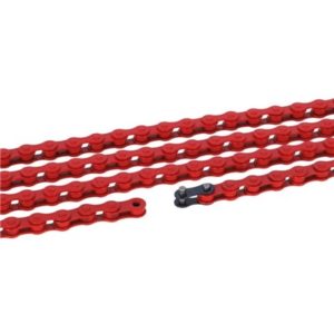 XLC CC-C09 cadena 1/2x1/8 112 eslabones 1V rojo
