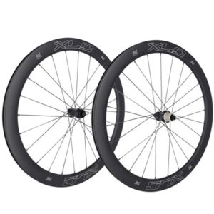 XLC WS-C50 rueda delantera 28" disco Centerlock carbono negro