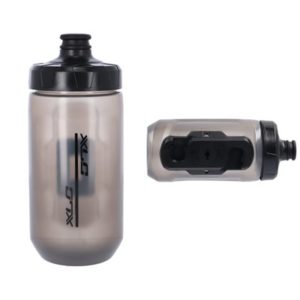 XLC WB-K16 bidon con adaptador Fidlock 450 ml antracita/negro